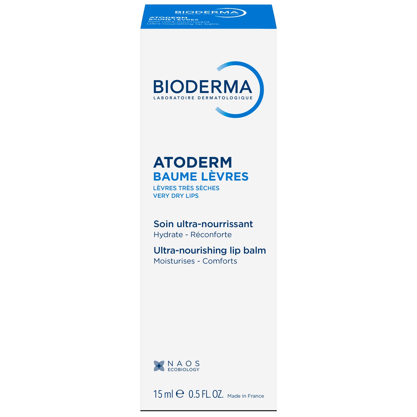 Bioderma Atoderm Lèvres Restorative Lip Balm 15 Ml