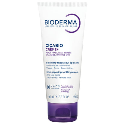 Bioderma Cicabio Crème+ (Ultra-Repairing Soothing Cream Anti-Scar) 100 Ml