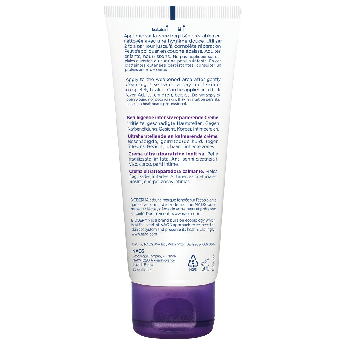Bioderma Cicabio Crème+ (Ultra-Repairing Soothing Cream Anti-Scar) 100 Ml