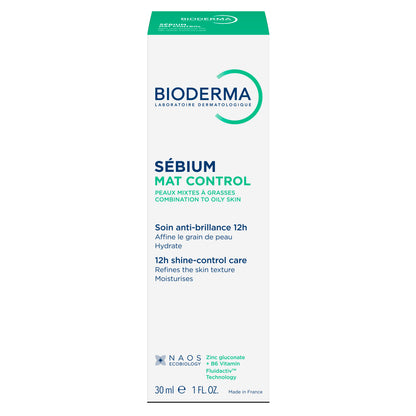 Bioderma Sébium Mat Control Anti Brillance Cream 30 Ml