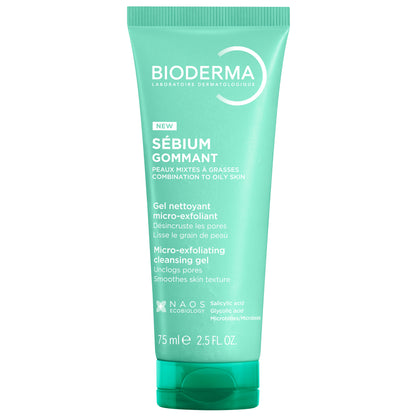 Bioderma Sebium Gommant Gel 75Ml