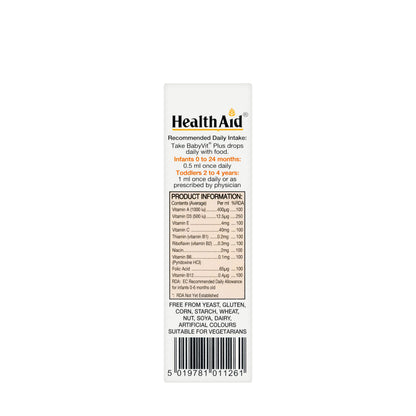 Health Aid Baby Vit Plus Drops 25 ml