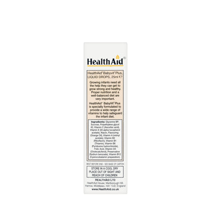 Health Aid Baby Vit Plus Drops 25 ml