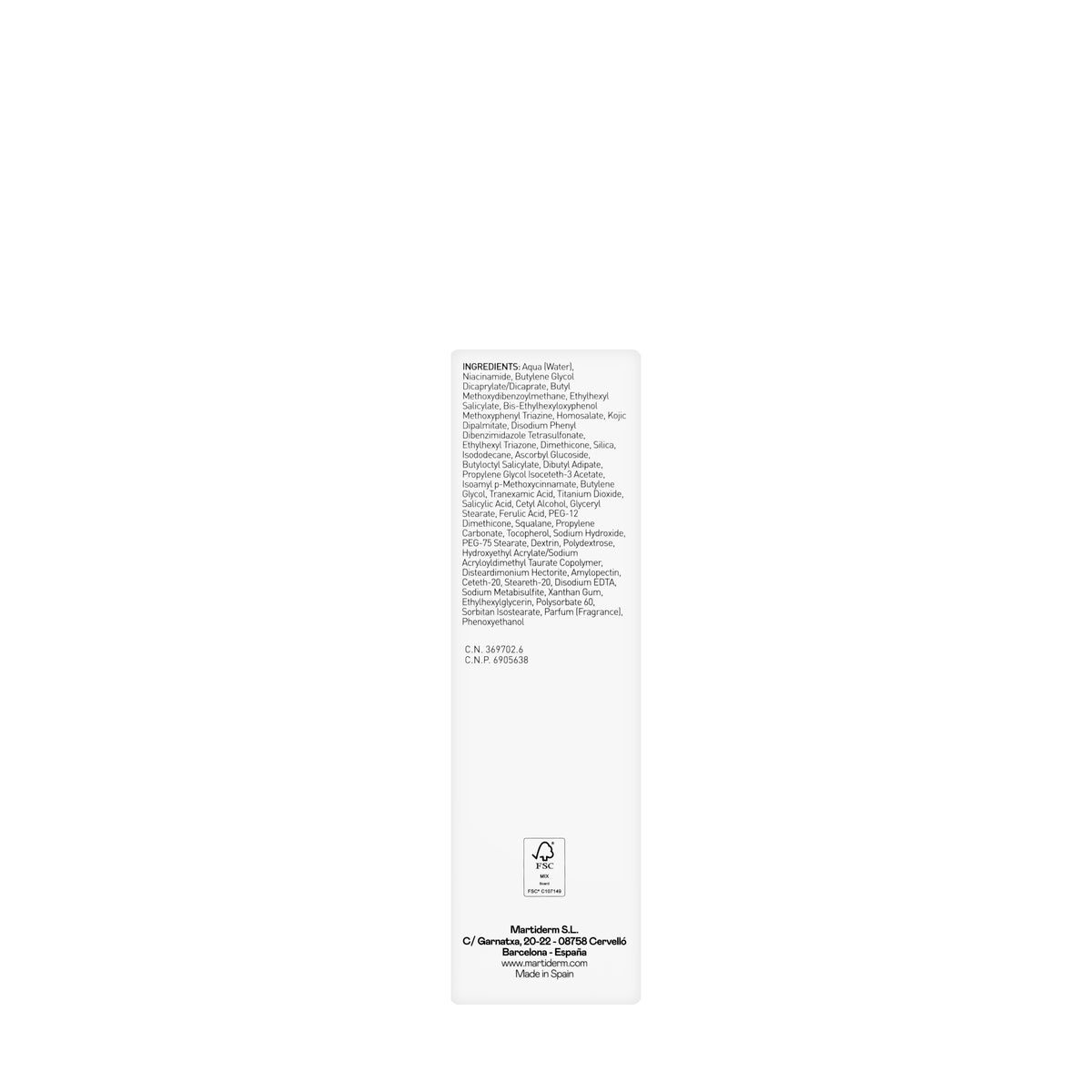 Martiderm DSP Cream Fps 50+