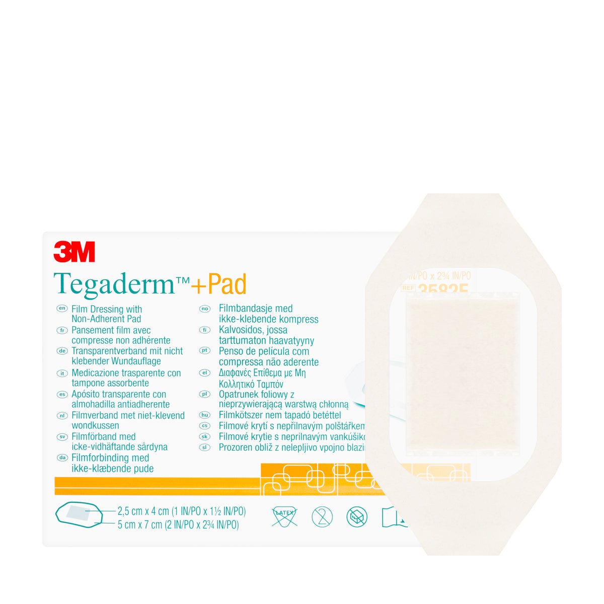 3M Tegaderm + Pad 5X7 Cm 50 Pieces