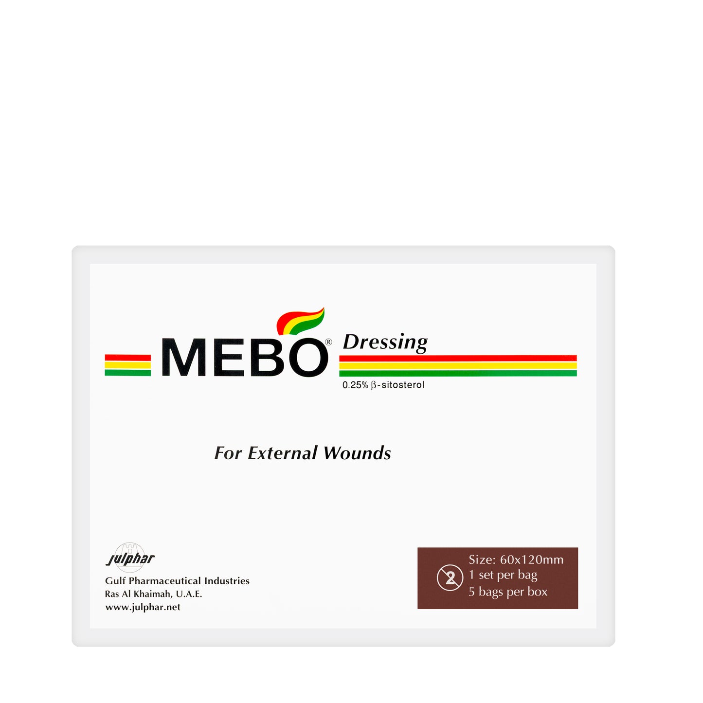 Mebo Dressing 60*120Mm 5 Piece