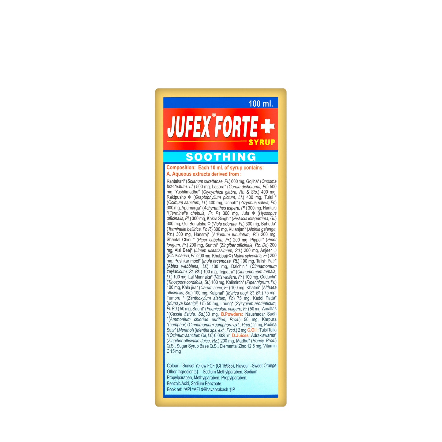 Jufex Forte Cough Syrups 100 ml