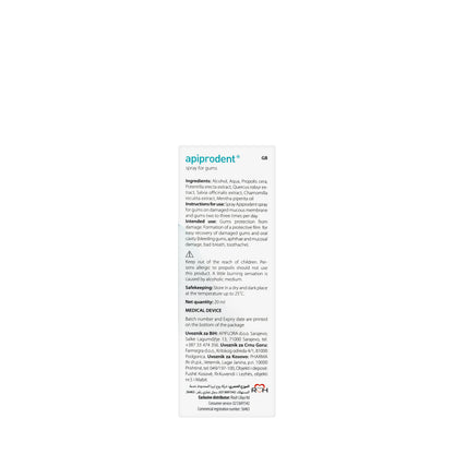 Apiprodent Propolis Spray 20 Ml
