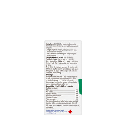 Kidz Allergies Oral Drops 25 ml
