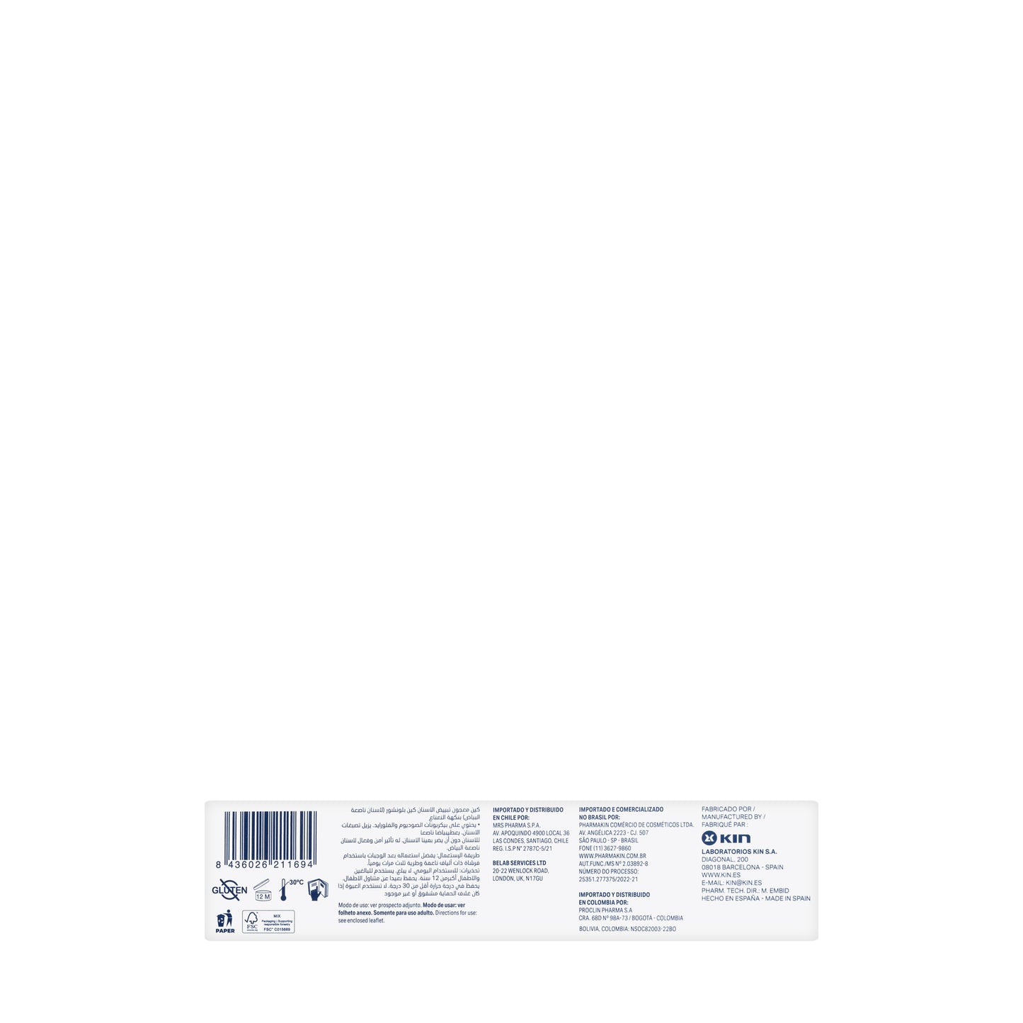 Kin Whitening Toothpaste 75ml