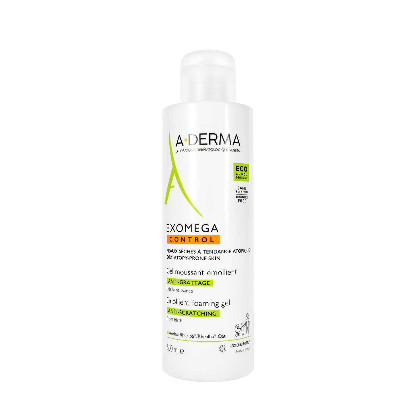 A-Derma Exomega Emolient Foam Gel 500 Ml