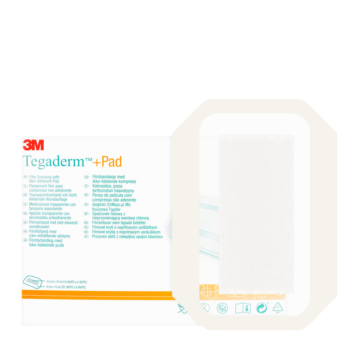 3M Tegaderm + Pad 9X15 Cm 25 Pieces