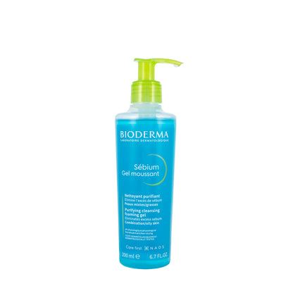 Bioderma Sébium Gel Moussant (Purifying Foaming Gel) 500 + 200 Ml Offer Pack