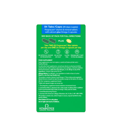 Vitabiotics Pregnacare Max 56 Tablets+28 Capsules