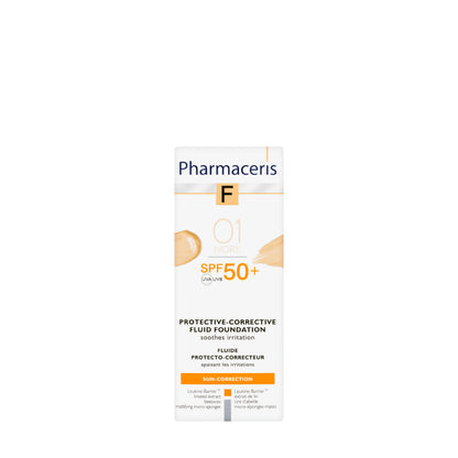 Pharmaceris SPF 50+ Foundation No.1 [Ivory] Fluid 30 ml