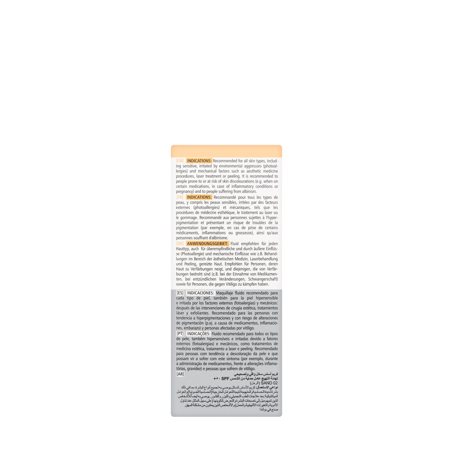 Pharmaceris SPF 50+ Foundation No.2 [Sand] Fluid 30 ml