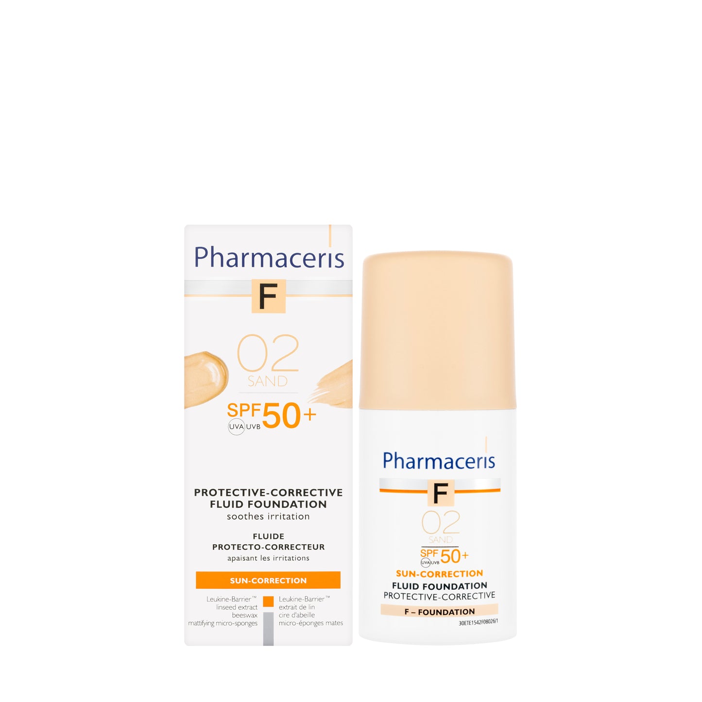 Pharmaceris SPF 50+ Foundation No.2 [Sand] Fluid 30 ml