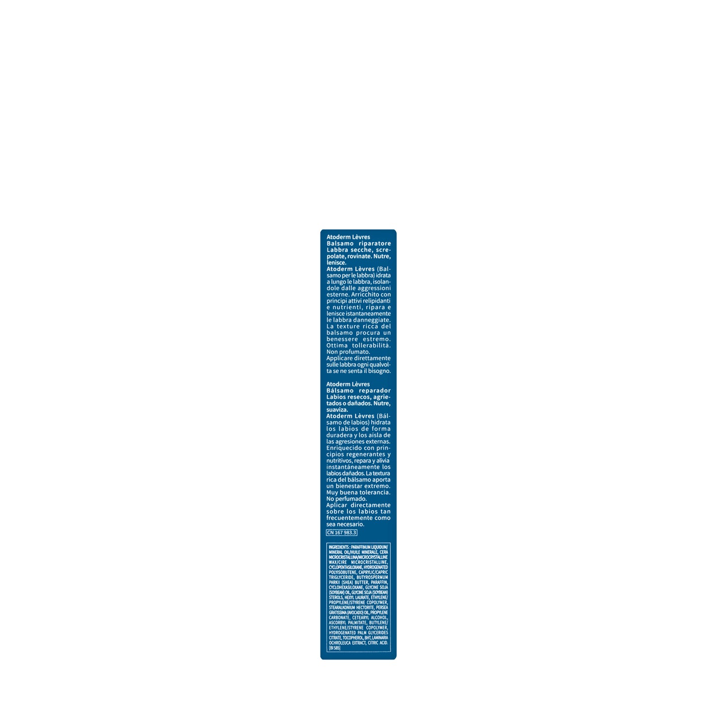 Bioderma Atoderm Lèvres Restorative Lip Balm 15 Ml