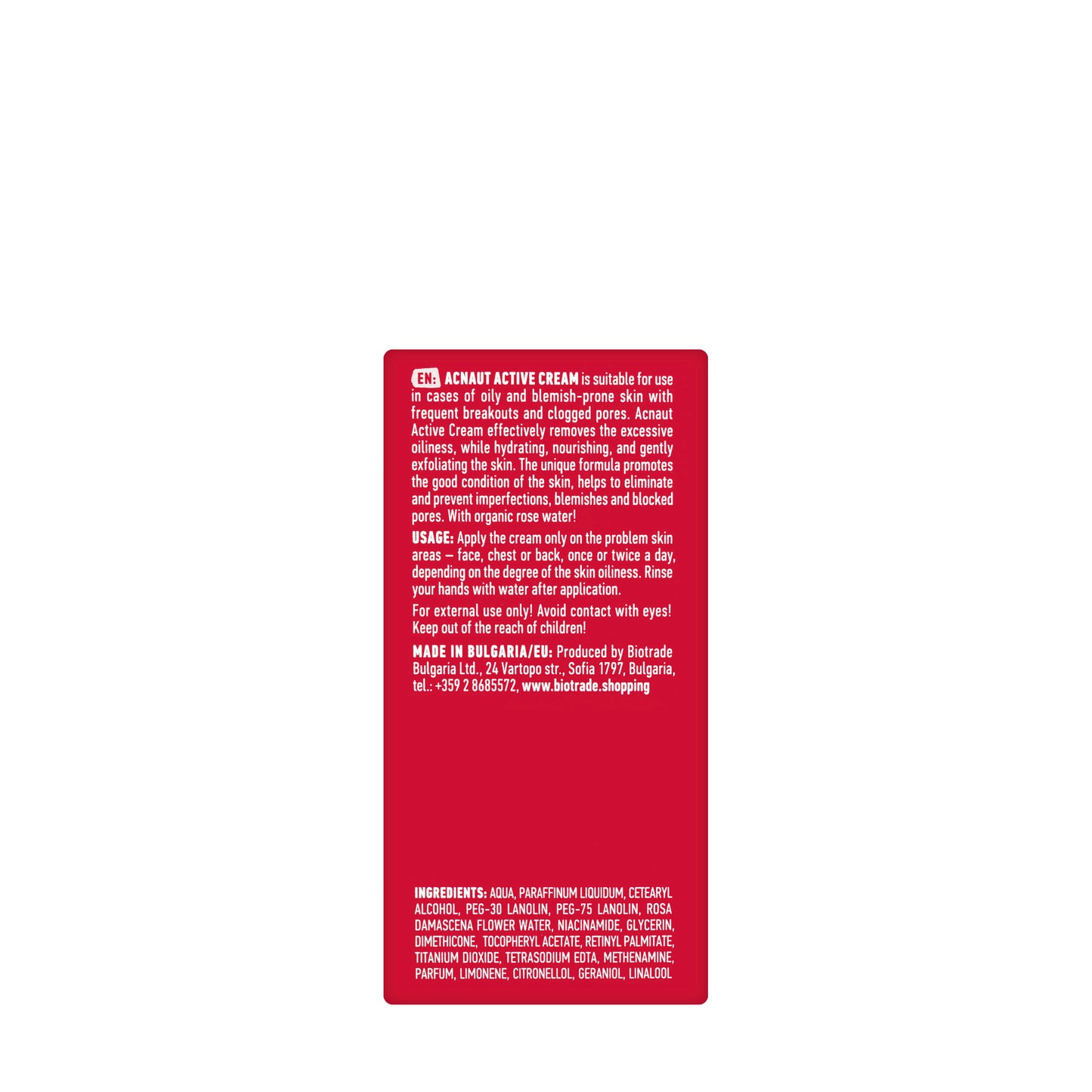 Biotrade Acnaut Active Cream 30 Ml