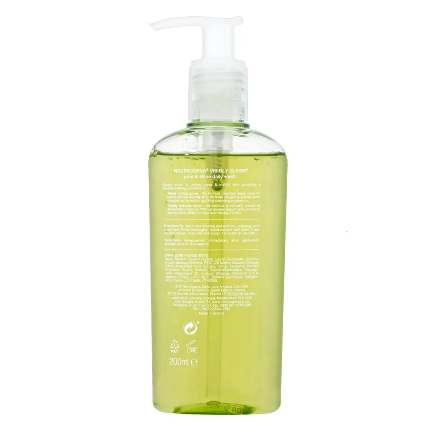 Neutrogena Oil Balance [Pore And Shine] Face Wash 200 Ml