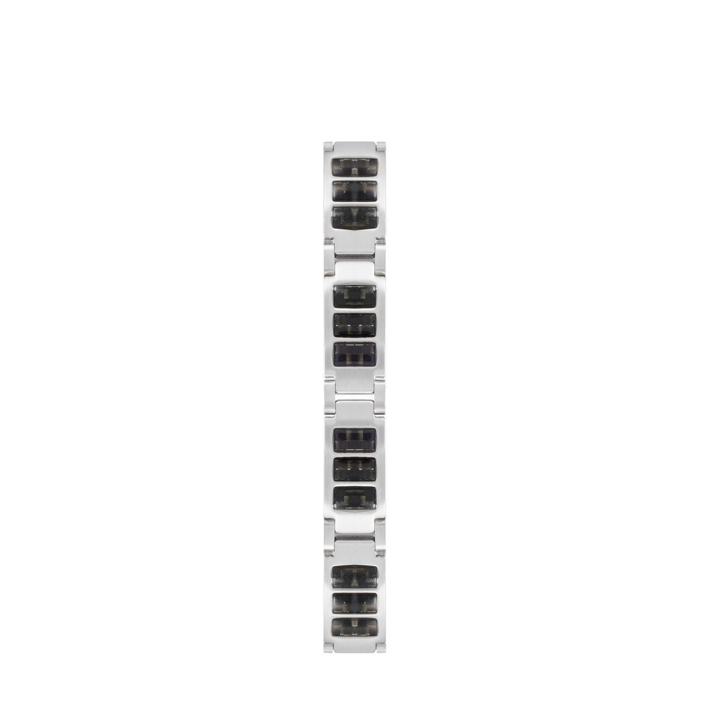Sabona 350 Black Carbon Stainless Magnetic Bracelet [Large]