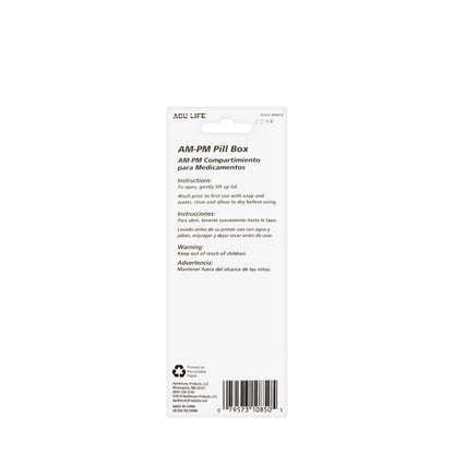 Acu-Life Am/Pm Pill Box [400850/858]