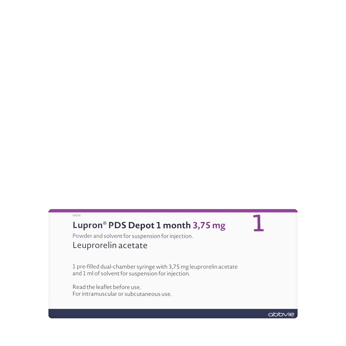 Lupron Depot 3.75Mg For Injection