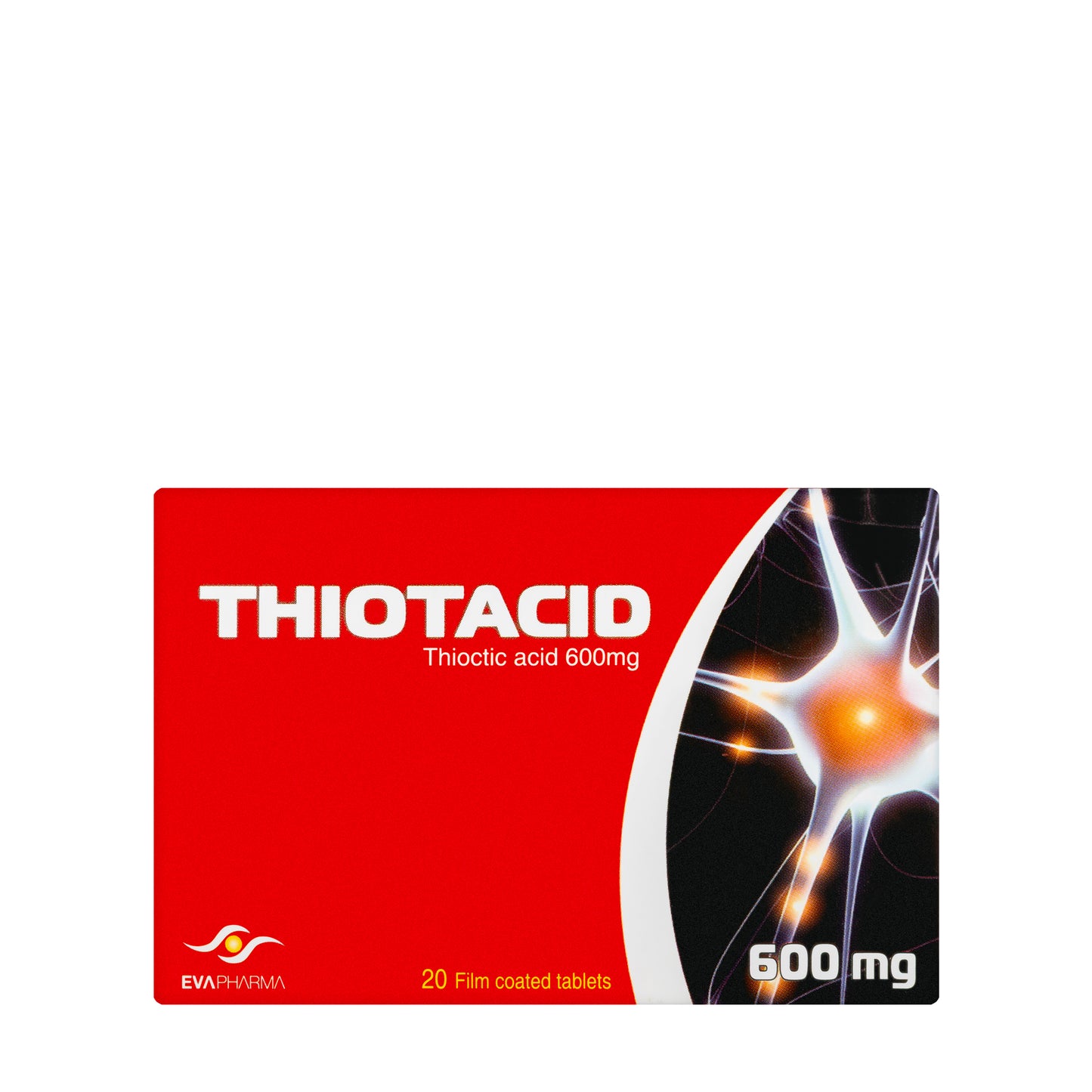 Thiotacid 600Mg 20 Tablets