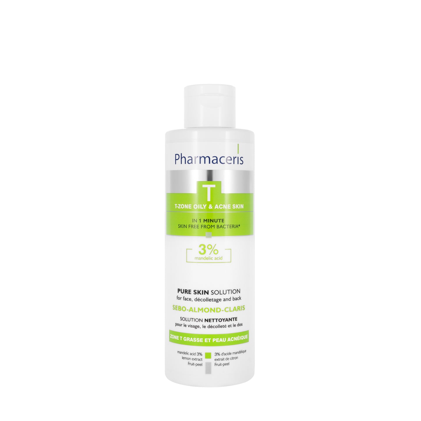 Pharmaceris T Sebo-Almond Claris Pure Skin Solution 3% Mandelic Acid 190 Ml