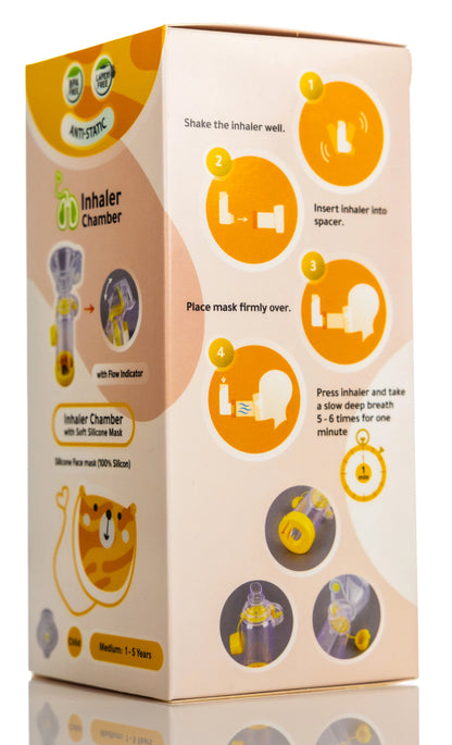 Glamy Inhaler Chamber Child [Medium]