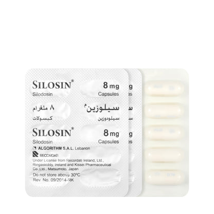 Silosin 8Mg 30 Capsules