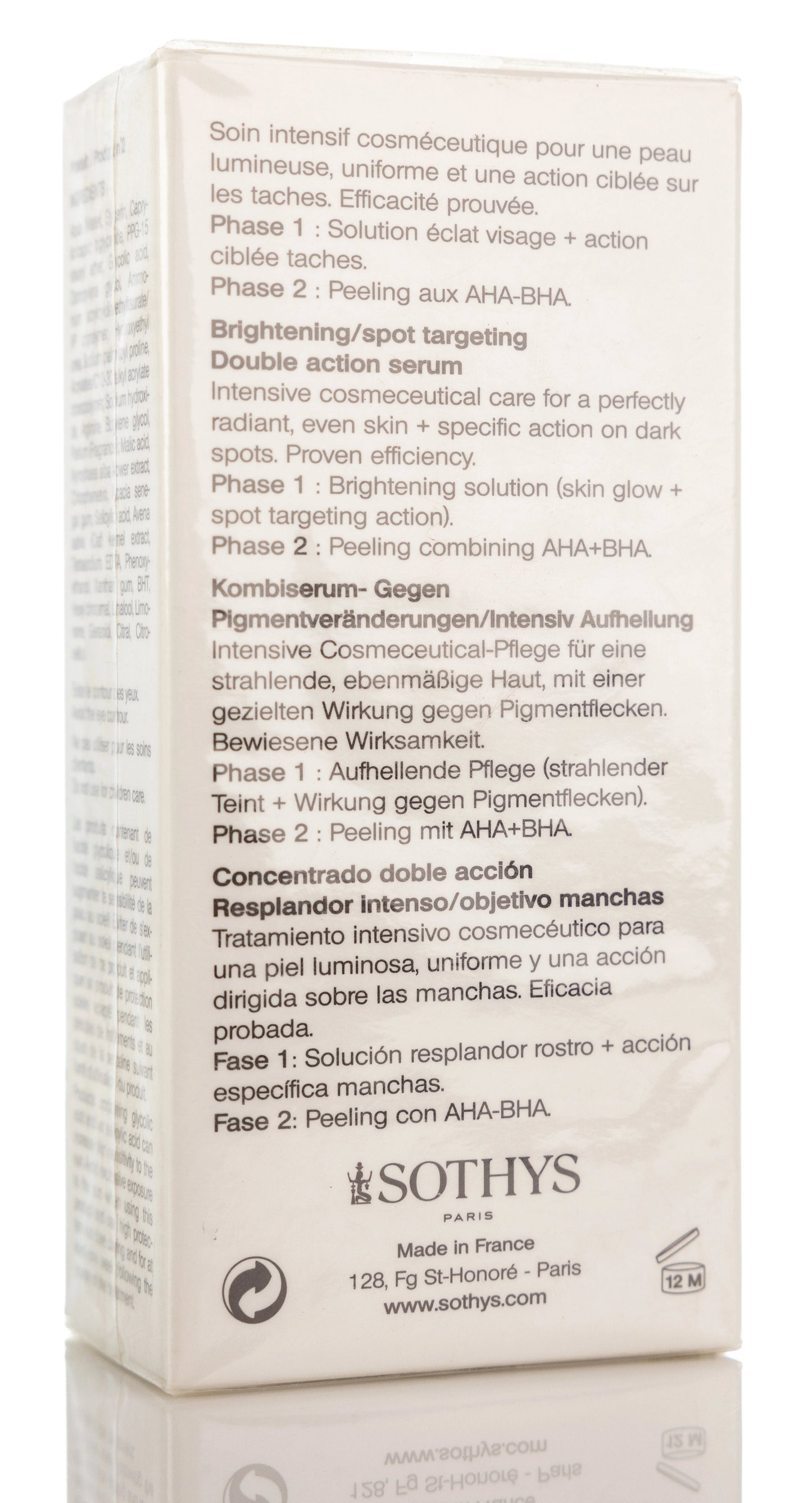 Sothys Double Action Serum 2X10 ml