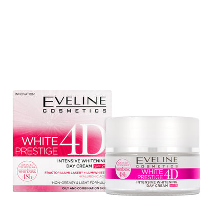 Eveline 4D White Prestige SPF 25 Intensive Whitening Day Cream 50 Ml