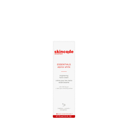 Skincode Alpine White Brightening Hand Cream 75 ml