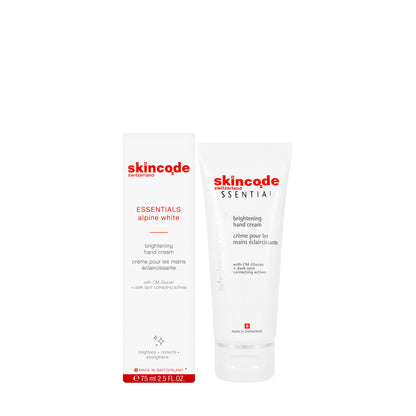 Skincode Alpine White Brightening Hand Cream 75 ml