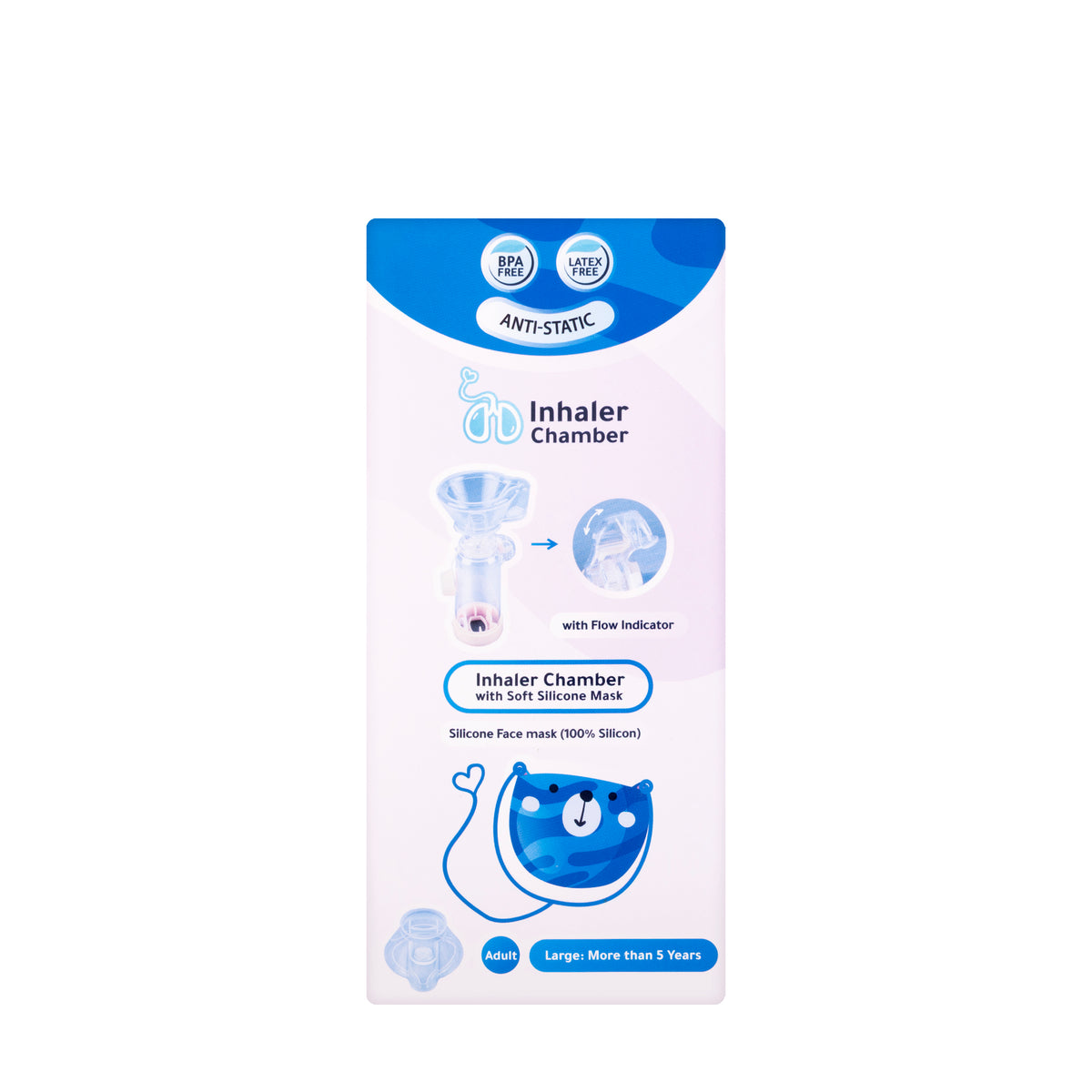 Glamy Inhaler Chamber Adult [Large]