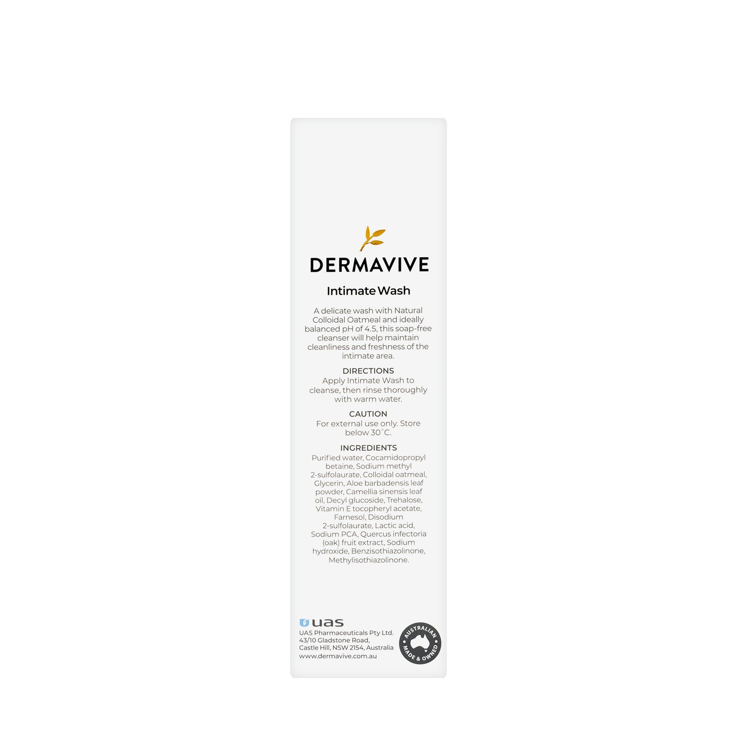 Dermavive Intimate Wash 250 Ml
