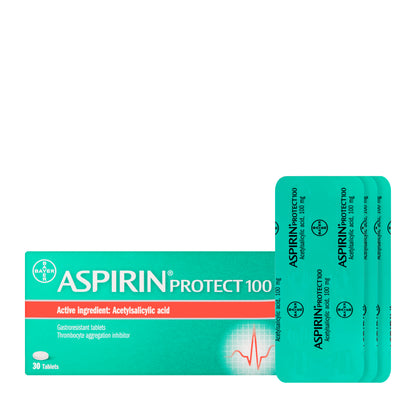 Aspirin Protect 100Mg 30 Tablets