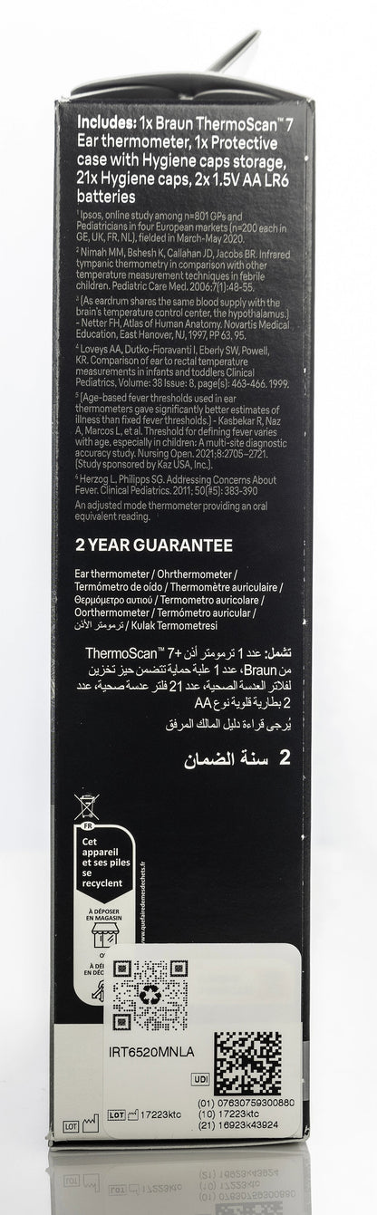 Braun Thermoscan Ear Thermometer [IRT 6520]