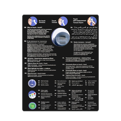 Braun No Touch + Forehead Thermometer [NTF3000]