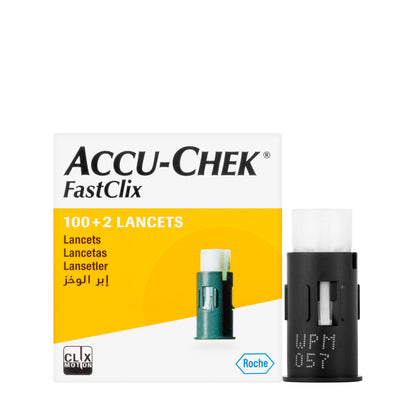 Accu Check Fastclix 100+2 Lancet
