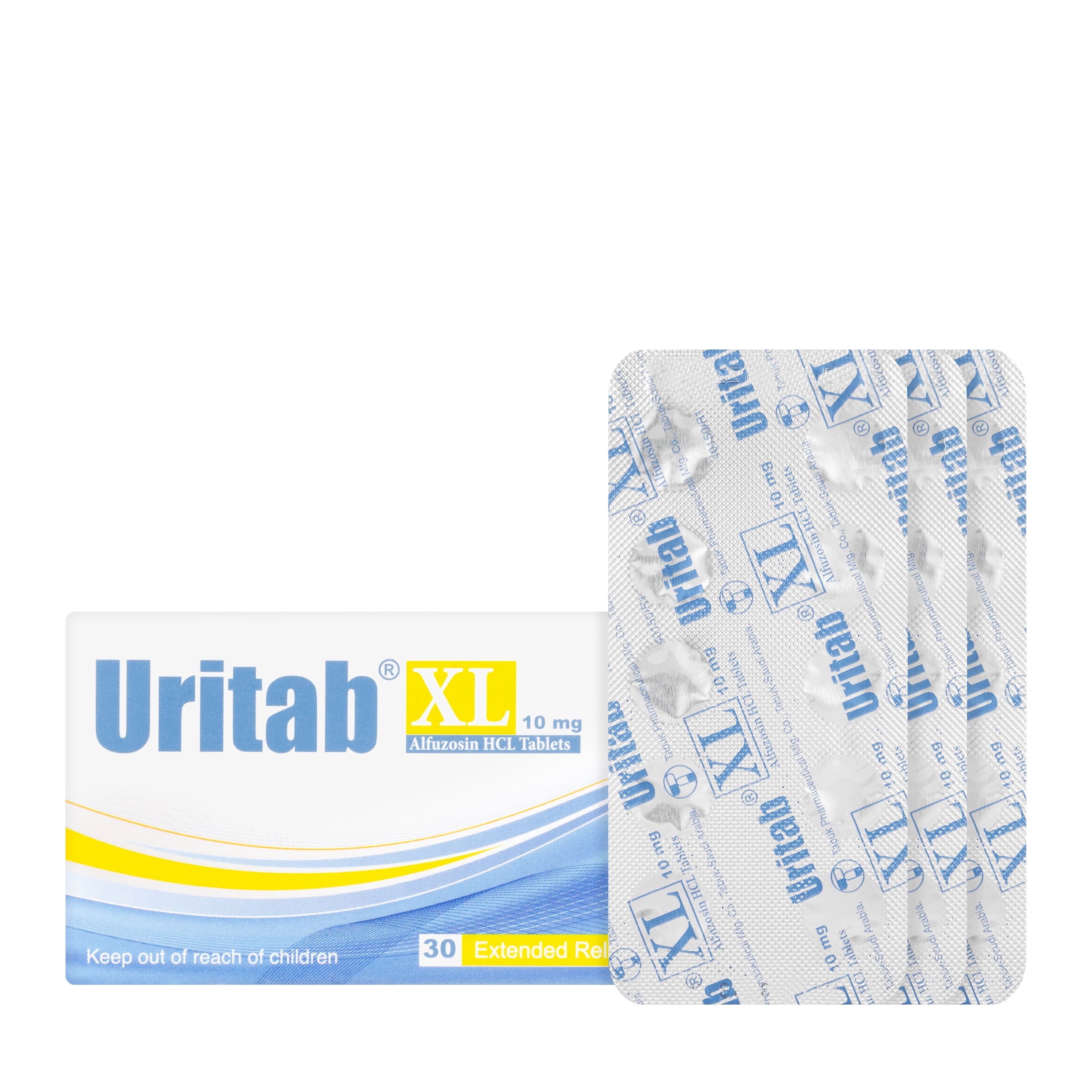 Uritab Xl 10Mg 30 Tablets