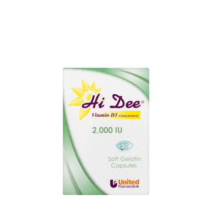 Hi Dee 2000 IU 30 Capsules