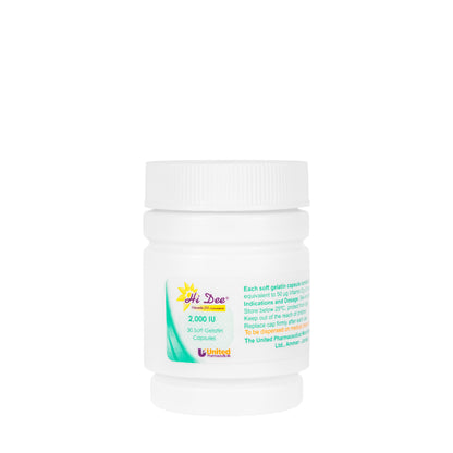 Hi Dee 2000 IU 30 Capsules