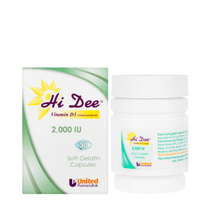 Hi Dee 2000 IU 30 Capsules