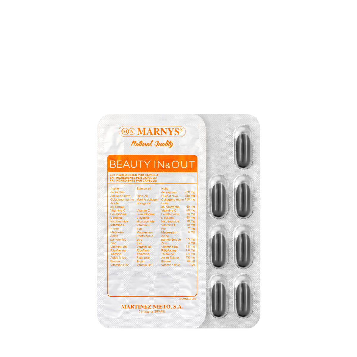 Marnys Beauty In&Out 30 Capsule