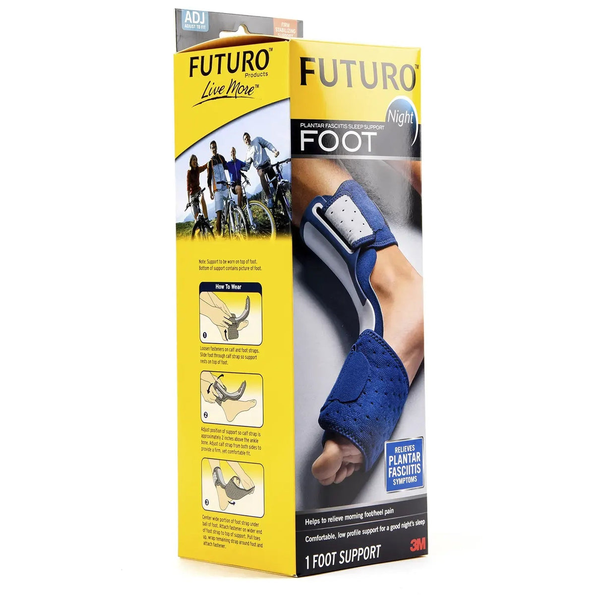 Futuro Foot Plantar Fasciitis Night Support [Adjustable] 48507