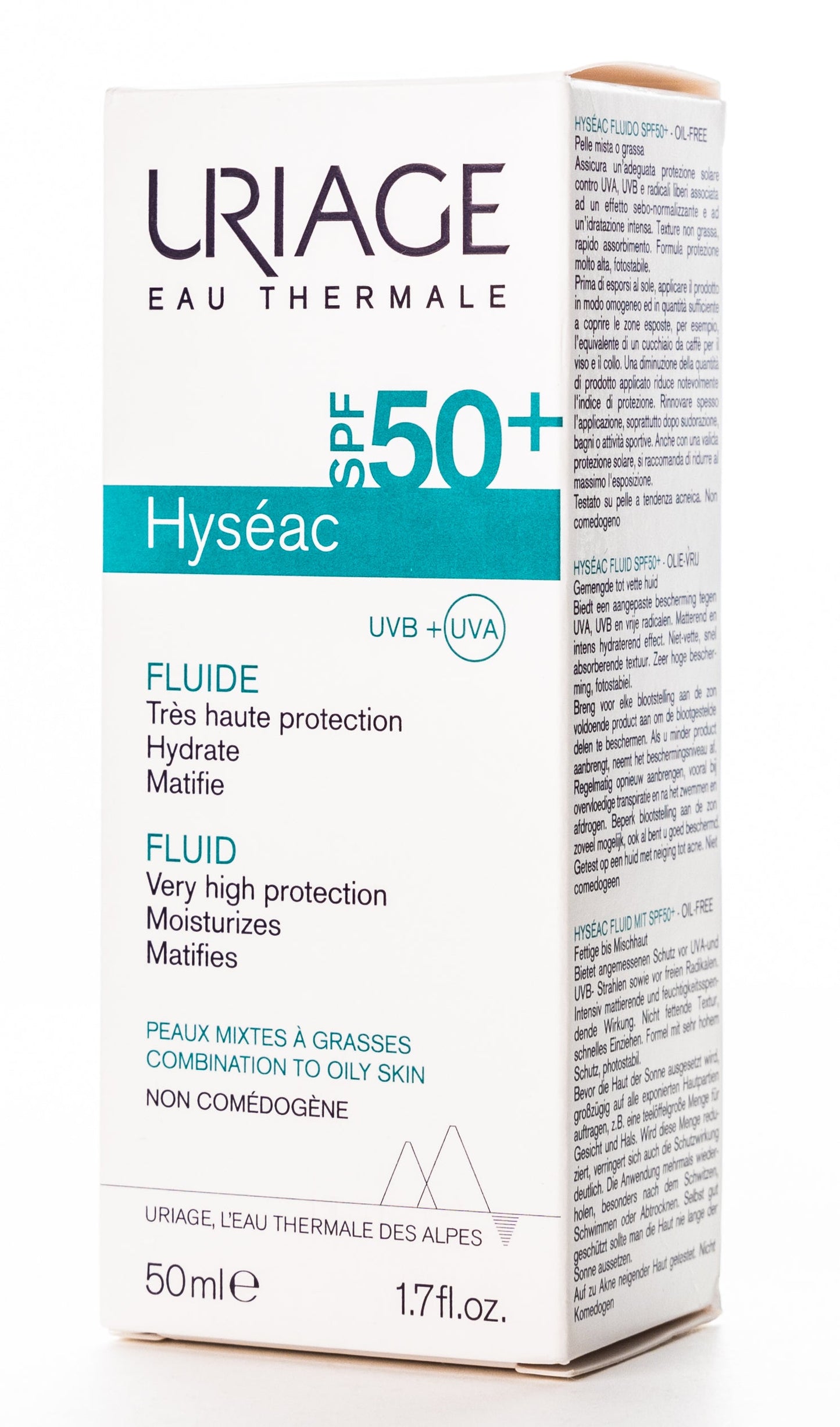Uriage Hyseac Spf 50+ Fluid 50 ml