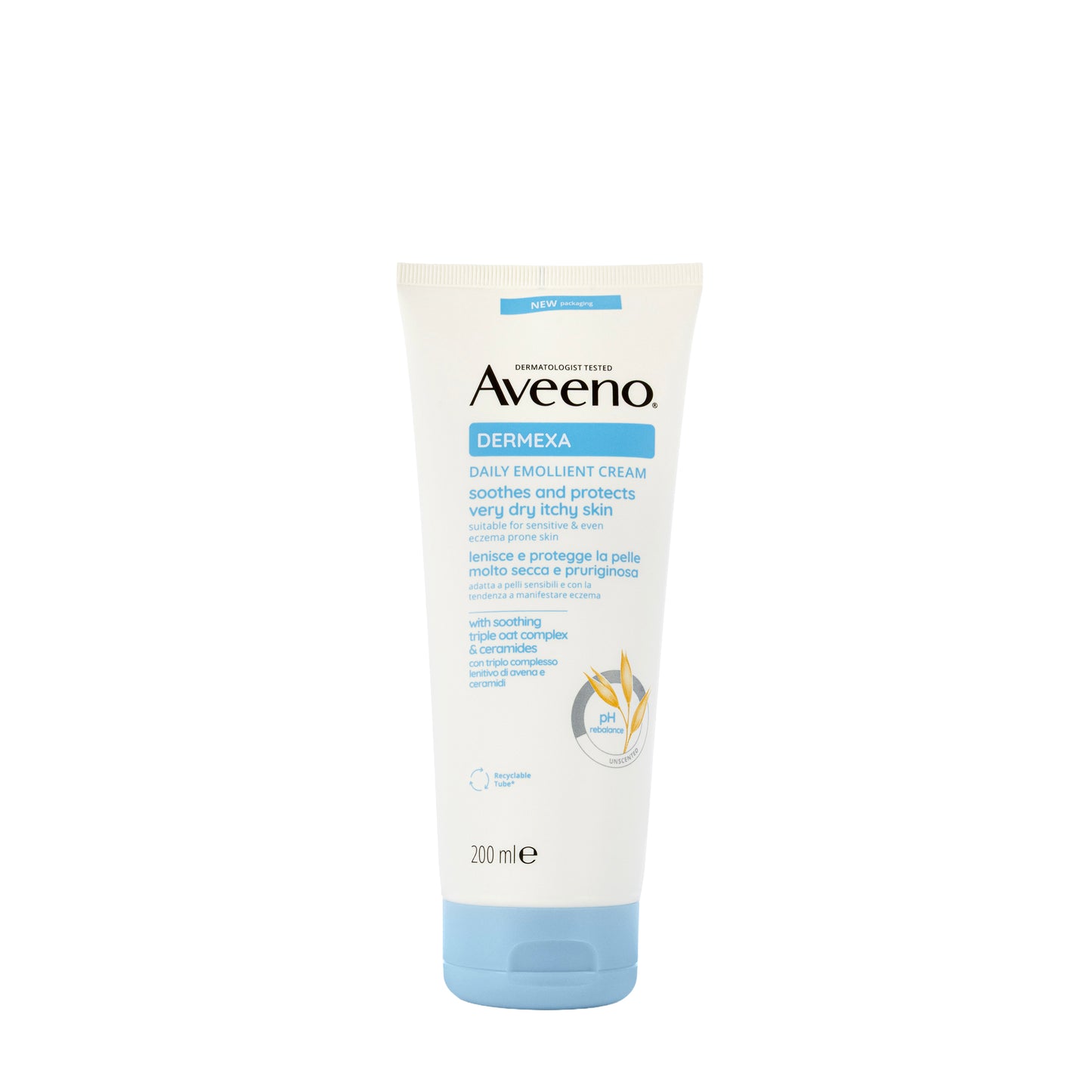 Aveeno Dermexa Daily Emollient Soothing Cream 200 Ml