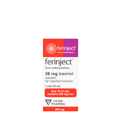 Ferinject 50Mg 10Ml 1 Vial